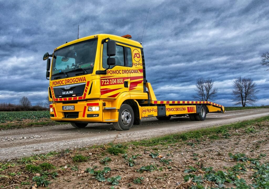 Pomoc drogowa Kąty Wrocławskie udzielająca szybkiej pomocy przy awarii samochodu na drodze w mieście